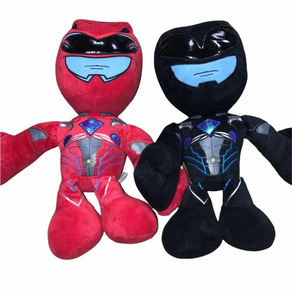 Power Rangers red & black plush - Picture 1 of 2